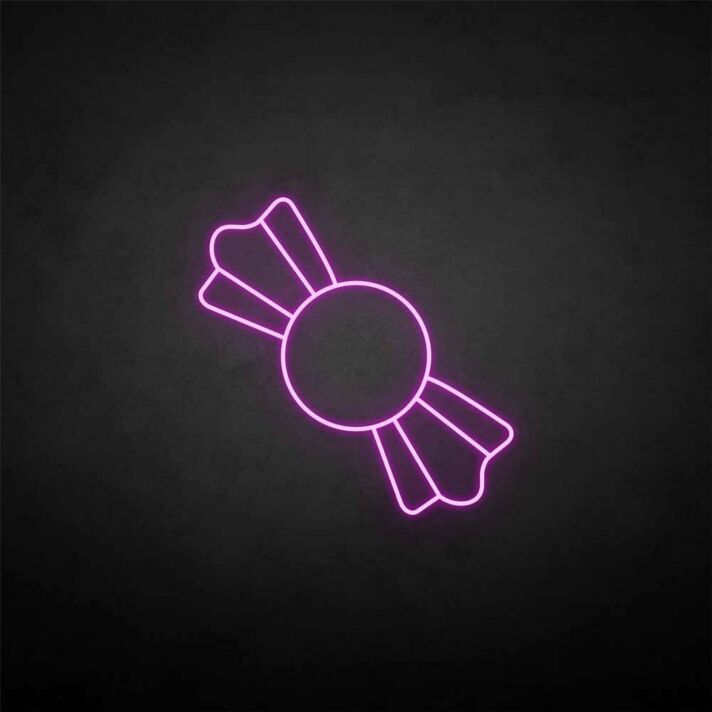 marry christmas-candy' neon sign