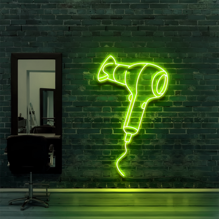 Blowdryer: Illuminate Your Space with Neon Style
