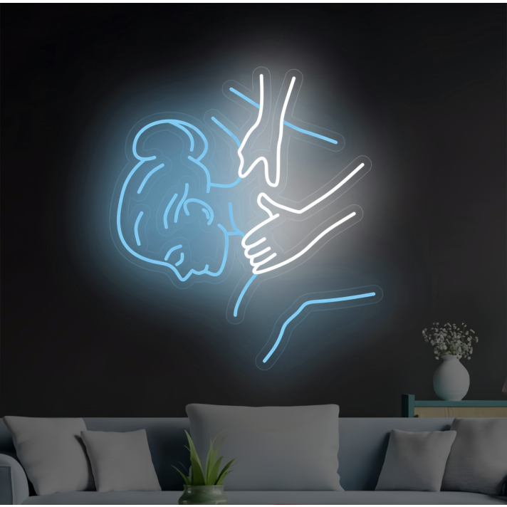 Massage: Light Up Your Space with Neon Relaxation