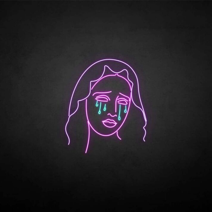 39; The virgin tears 39; neon sign