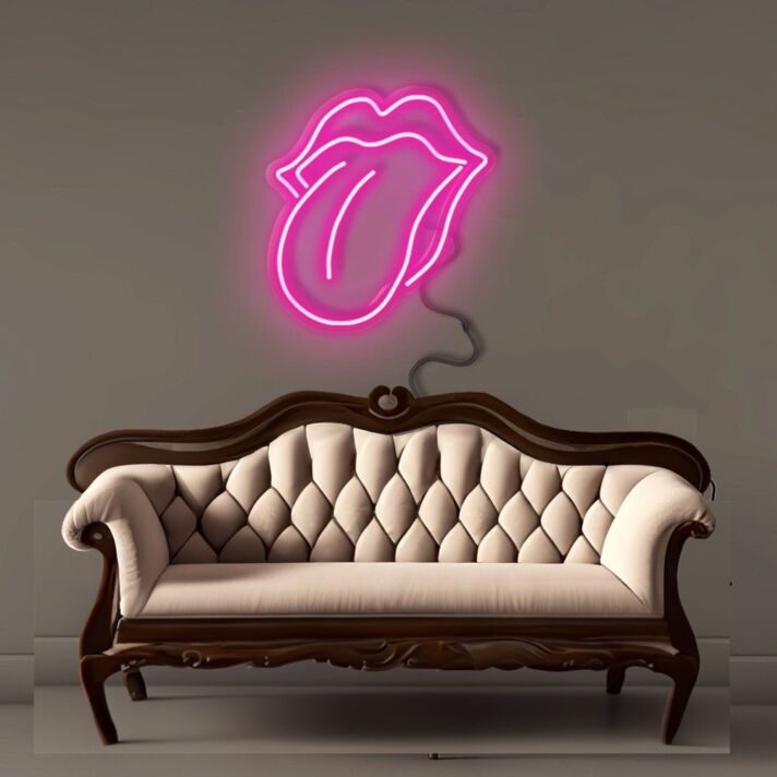 Tongue Led Neon Signs