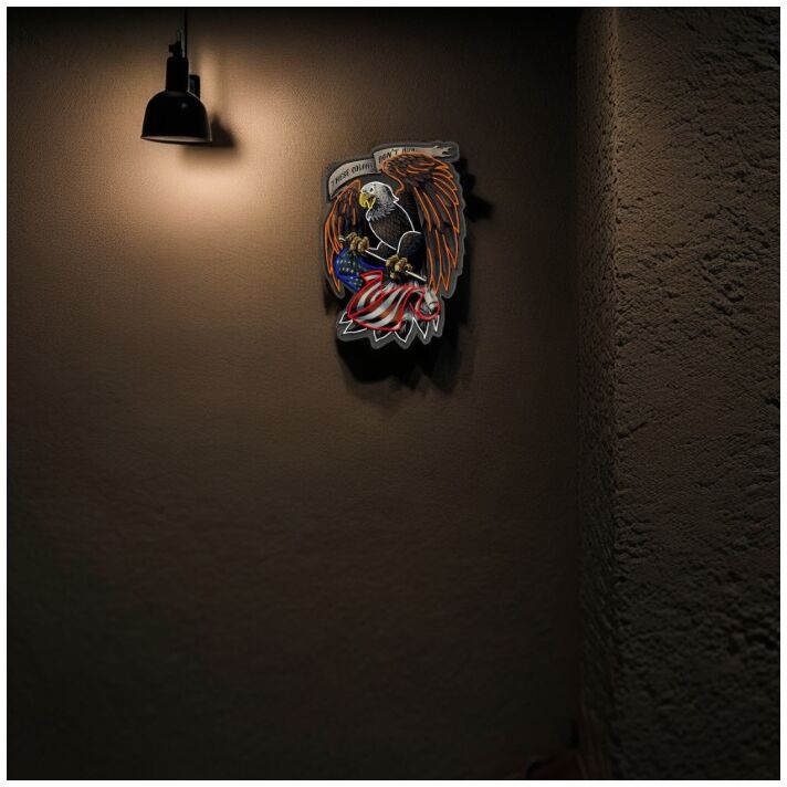 Majestic Eagle Led Neon Sign Light Pop Art