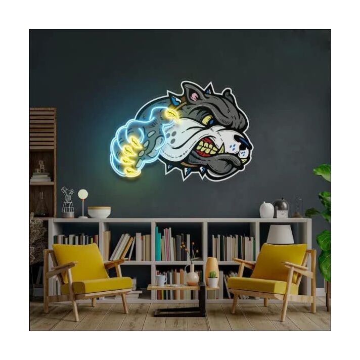 Anime Dog Led Neon Sign Light Pop Art