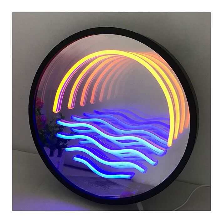 Radiant Sunrise 3D Mirror Effect