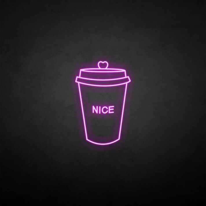 Customize NICE miketea neon sign