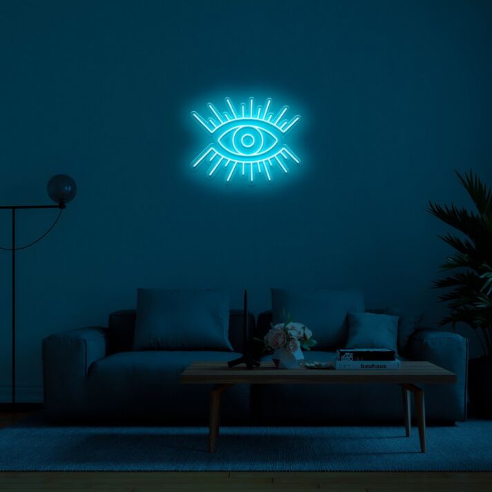 Eye Neon Sign for Artistic and Unique Decor