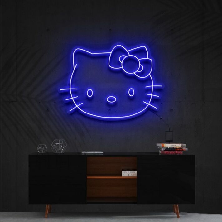 Hello Kitty Neon Sign for Cute and Fun Spaces