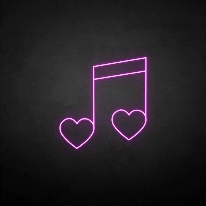 'Love Music' Neon Sign