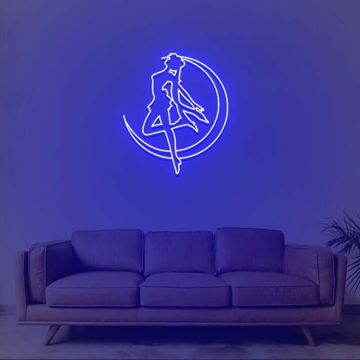 Sailor Moon Neon Sign for Anime Fans