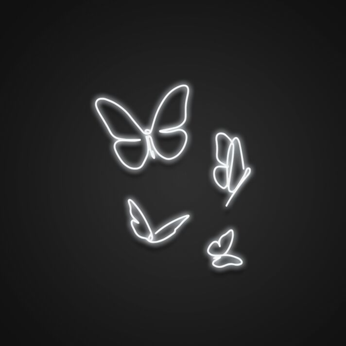 Butterfly Wedding Neon Sign for Wedding and Romantic Decor