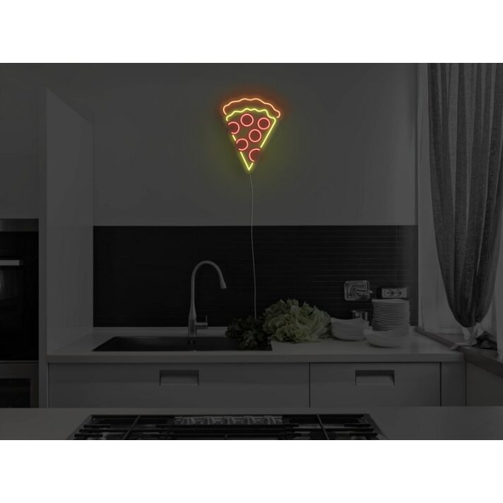 Pizza Neon Sign for Pizzerias and Dining Areas