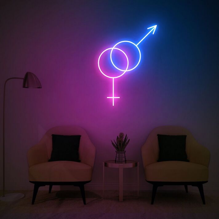 Sex Symbol Neon Sign V2 for Bold and Fun Spaces