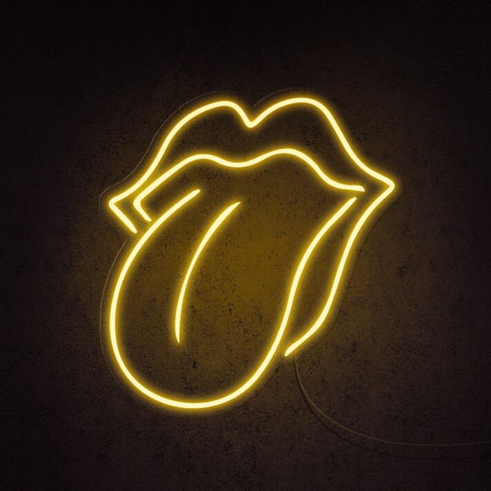 Wild Mouth Art Piece Neon Sign for bold and artistic settings