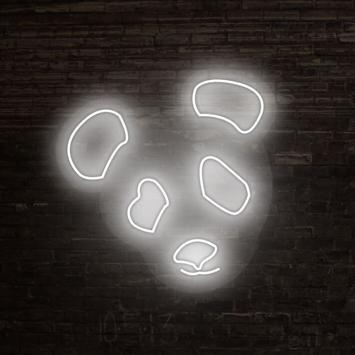 Panda Neon Sign adds a cute touch to kids' rooms