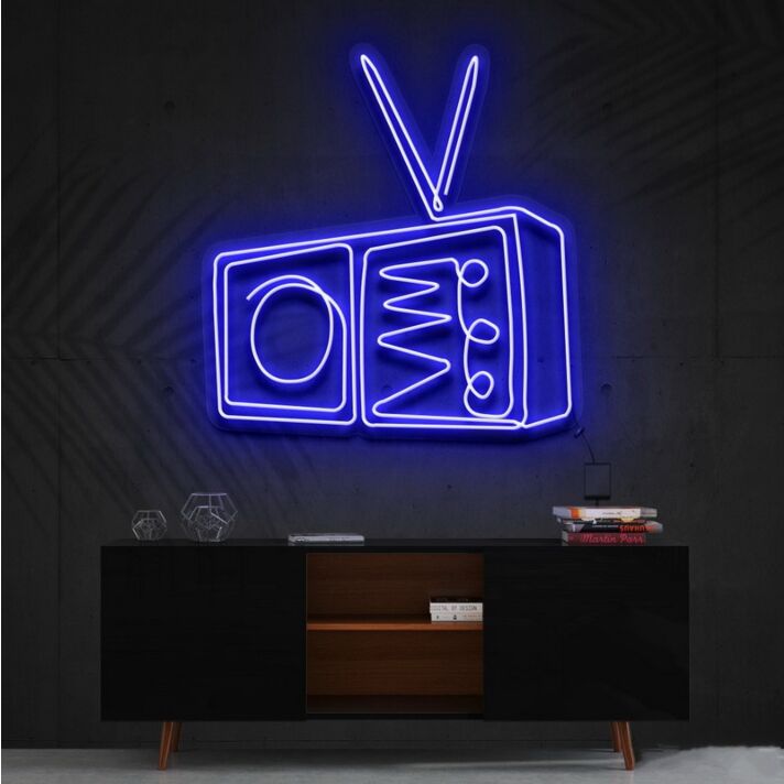 Retrovision Neon Sign for Vintage and Retro Decor