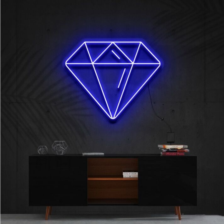 Diamond Neon Sign for Glamorous Decor