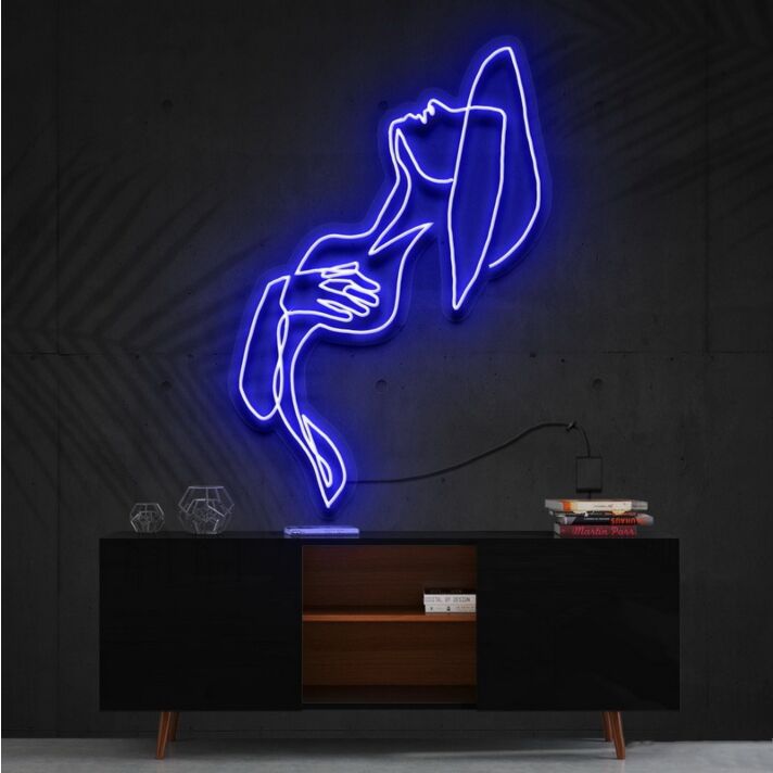 Feeling Thyself Neon Sign for Positive and Inspirational Decor