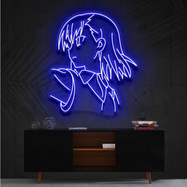 Mikoto Misaka A Certain Scientific Railgun Neon Sign for Anime Lovers