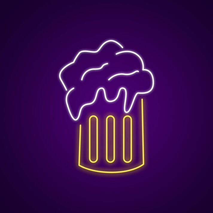 Beer Neon Sign for Restaurants and Bars