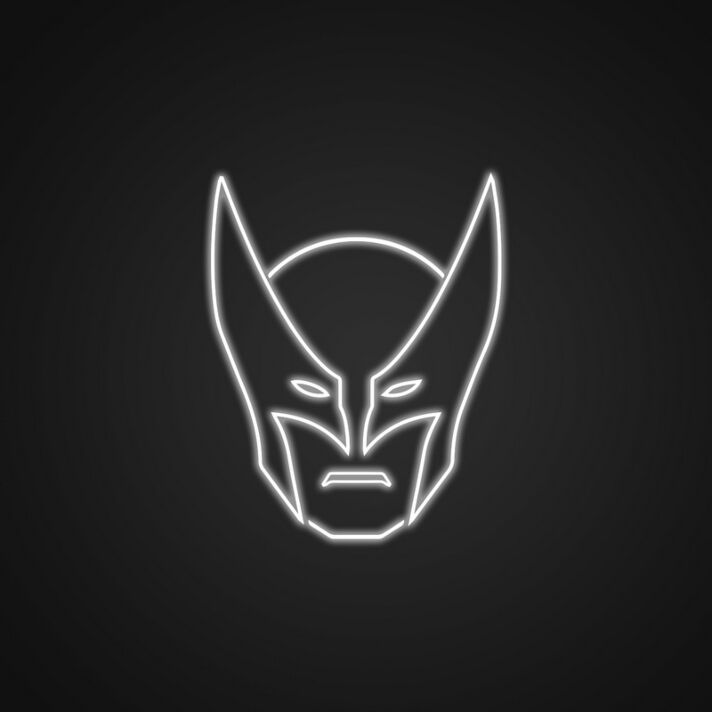 Superhero Neon Sign for Kids Rooms