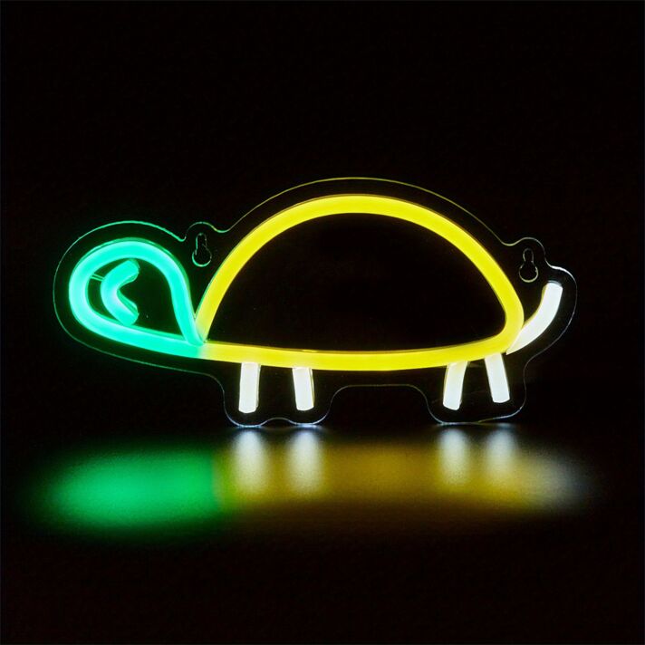 Brighten Your Space with Backboard Turtle LED Neon Light: Perfect for Home Decor, Office Ambiance, and Bar Settings