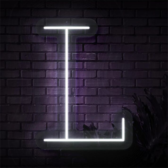 Brighten Your Special Occasions: Personalized Initial Letter L LED Neon Sign for Weddings, Parties, and Home Decor