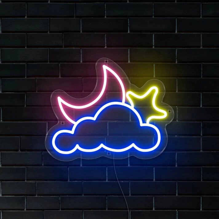 Transform Your Space: From Cozy Evenings at Home to Vibrant Store Displays with Stary Night Mini LED Neon Sign.