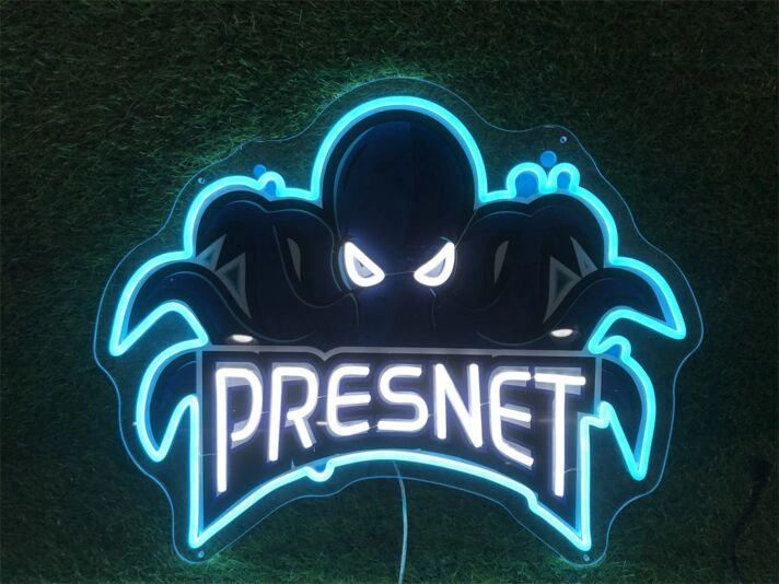 Elevate Your Space: Presnet Uv Custom Octopus LED Neon Sign Perfect for Bars, Home Decor, and Special Events.