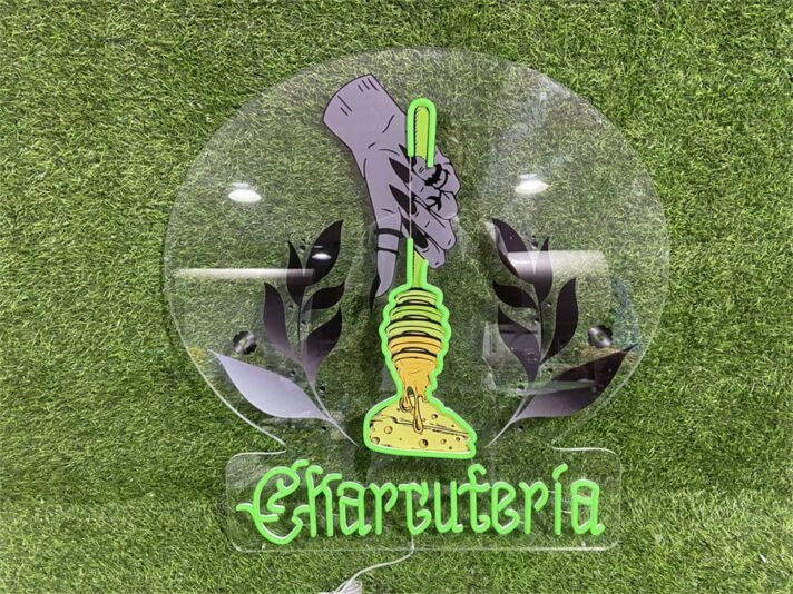 Transform any setting from your cozy home to vibrant parties with the Uv Sign Cool Logo LED Neon Sign.