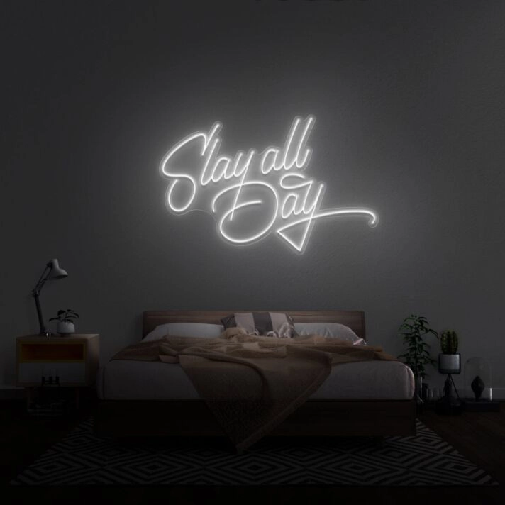 Slay All Day Neon Sign