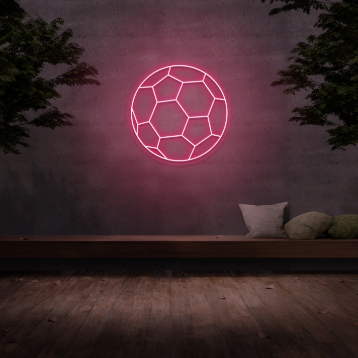 Football Neon Sign