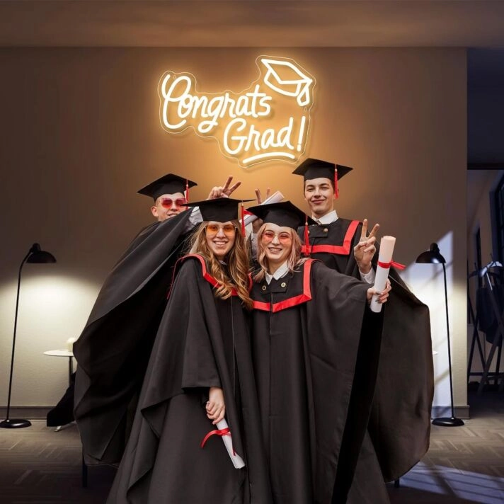 Brighten up your special celebrations and home ambiance with the Conghats Gnad Neon Sign – Perfect for weddings, birthdays, and home bars.