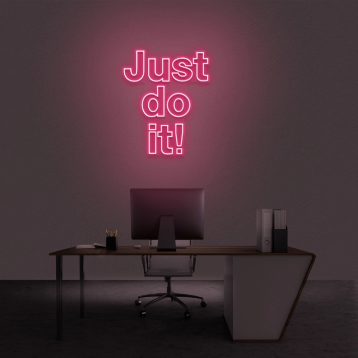 'Just Do It!' Neon Sign