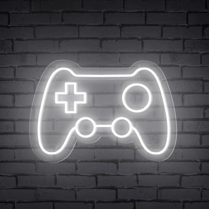 Elevate Your Gaming Den, Store, or Next Theme Party Ambiance with the Console Controller Neon Sing For Gamers.