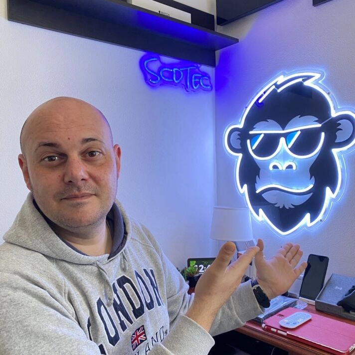 Brighten Your Bar, Office, and Home Decor with the Hip Monkey With Glasses Magic LED UV Neon Sign