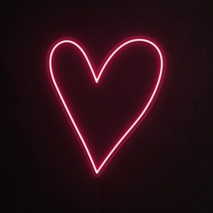 Children Heart Neon Sign