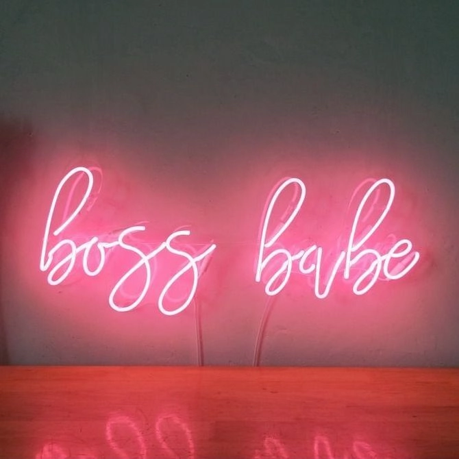 Boss Babe' Neon Sign