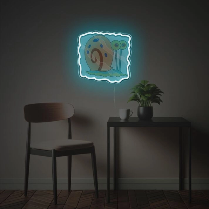 Brighten Up Your Home, Office, or Bar Ambiance with Frozen Gary LED Neon Acrylic Artwork.