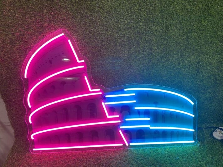 Brighten Up Your Space: Colosseum UV Print LED Neon Sign for Bars, Home Décor, and Memorable Weddings.