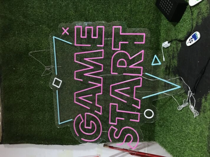 Level Up Your Gaming Room, Office, or Bar Ambiance with the Game Start LED Neon Sign