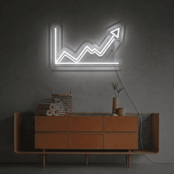 Brighten Up Your Home, Office, or Bar Ambiance with the Bull Market LED Neon Sign