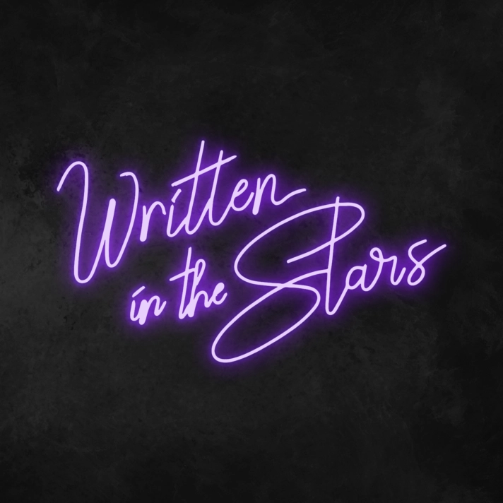 Written In The Stars Neon Sign