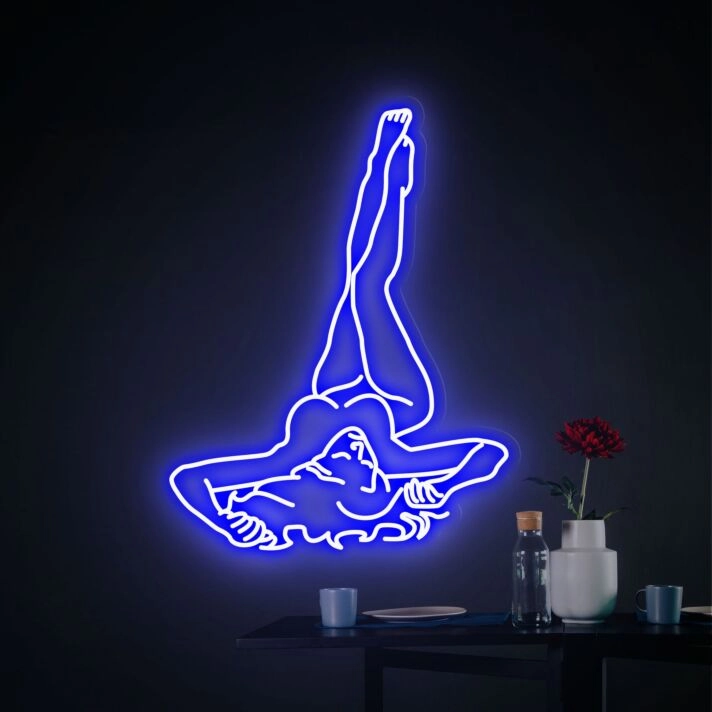 Add a Vibrant Touch to Your Bar, Bedroom, or Boutique with Girl Body Neon Sign Woman Neon Sign Woman Body Neon Sign Woman Body Wall Art.