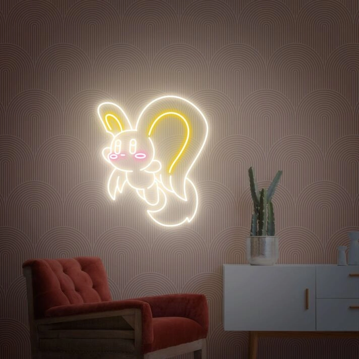 Brighten Your Space: Flying Elfilin Led Neon Sign - Perfect for Home Decor, Office Ambiance, and Storefronts.