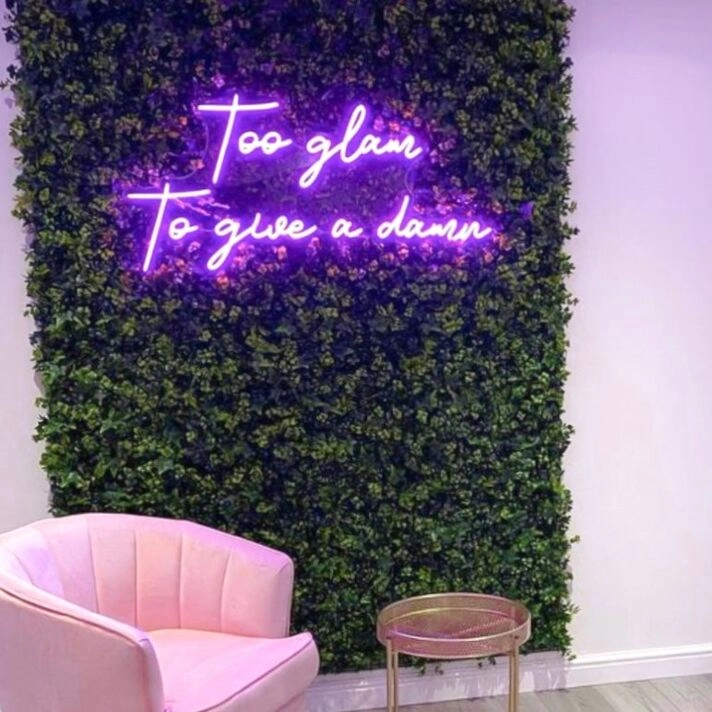 Too Glam To Give A Damn Neon Sign