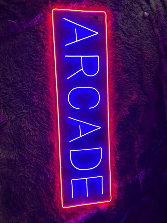 Elevate Your Gaming Space or Bar Ambiance with the Arcade Game Machine Led Neon Sign Game Arcade Led Neon Sign Light.