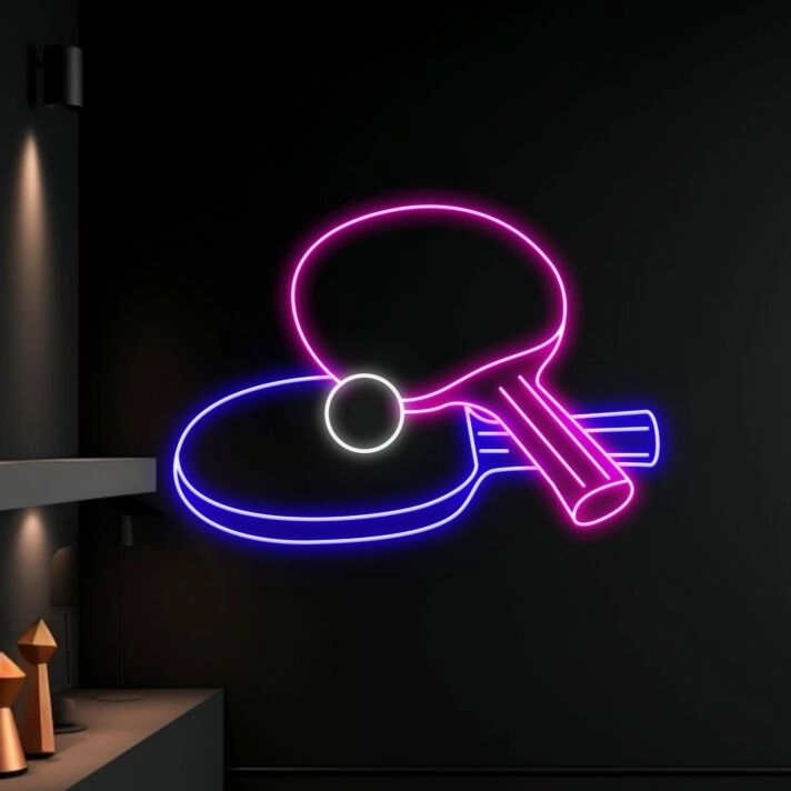 Table Tennis Led Neon Sign Sport Club Stadium Decor