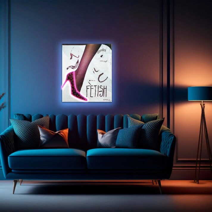 Heels Under Uv Light Illuminate Your Steps In Style