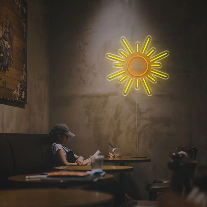 The Sun And Sunshine LED Neon Sign