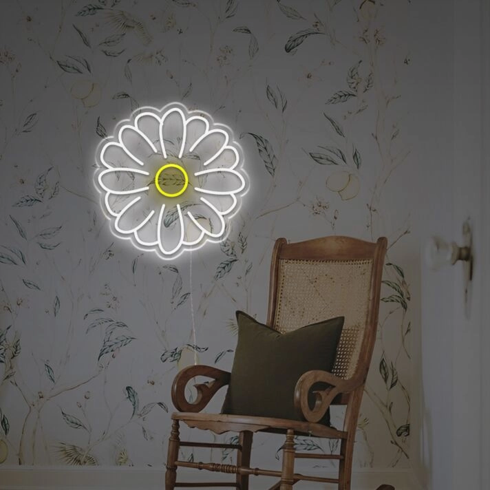 Daisy Flower LED Neon Sign